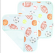 THREE-LAYER SECURITY BLANKET SINGLE - SPORTS MEDLEY
