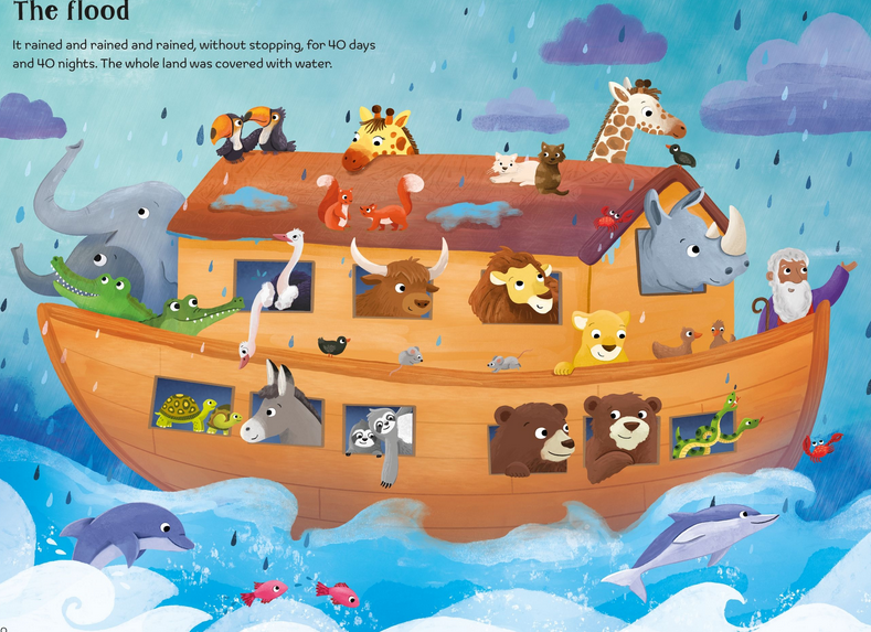 Little First Stickers Noah's Ark