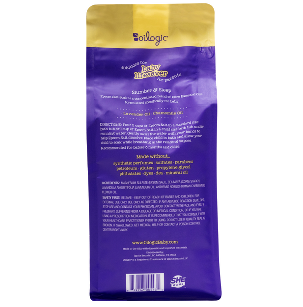 Slumber & Sleep Essential Oil Epsom Salt Soak
