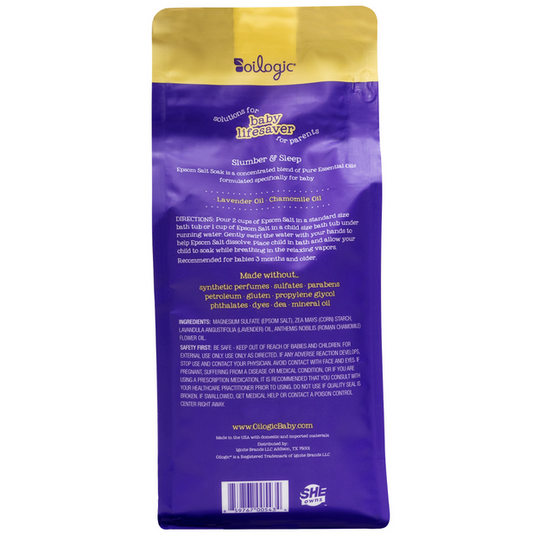 Slumber & Sleep Essential Oil Epsom Salt Soak