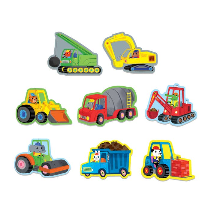 Construction Site 2 Piece My First Puzzles