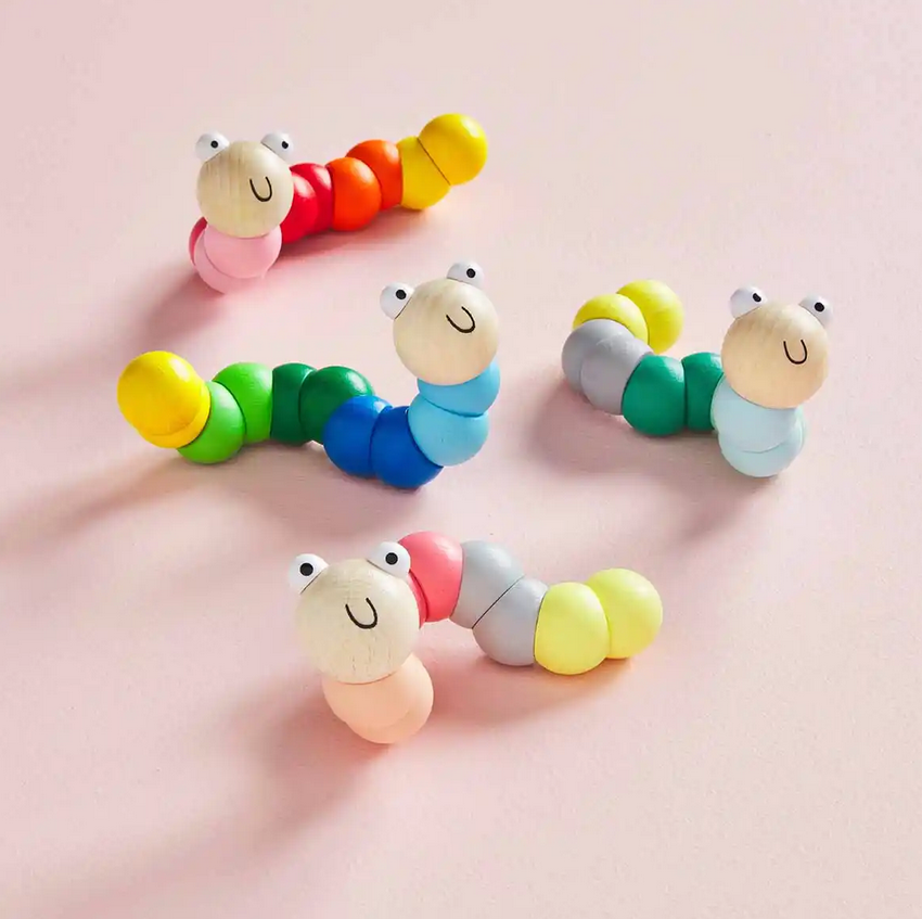 WOODEN WIGGLY WORM