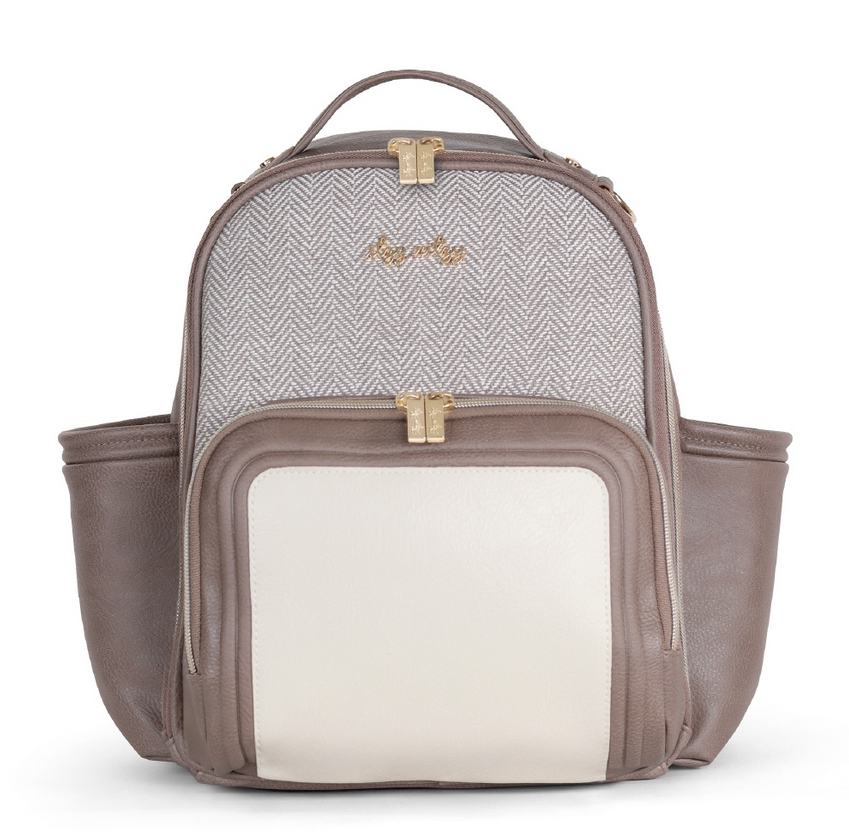 Itzy Mini Plus Backpack Vanilla Latte – Elegant Mommy Itzy Mini Plus Backpack Vanilla Latte – Elegant Mommy