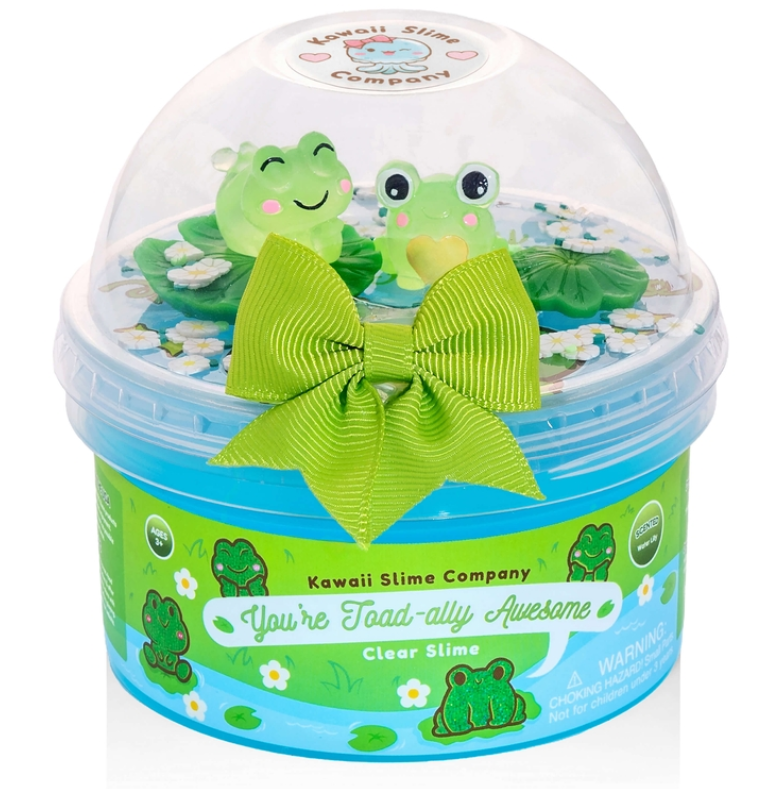 You're Toad-Ally Awesome Clear Slime