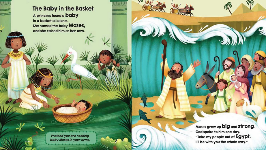 Bible Stories For Little Hands  - Board Book