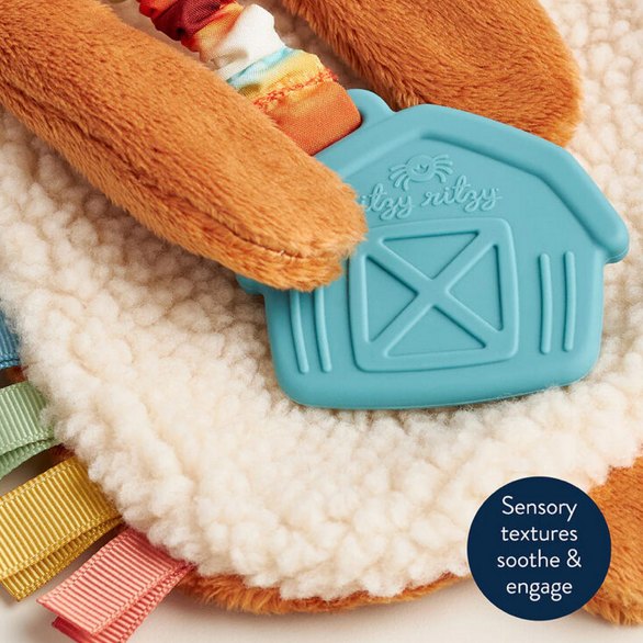 Highland Cow Itzy Friends Lovey Plush