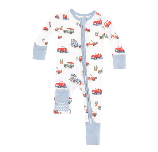 *Off-Road Adventure 2 Way Zipper Romper