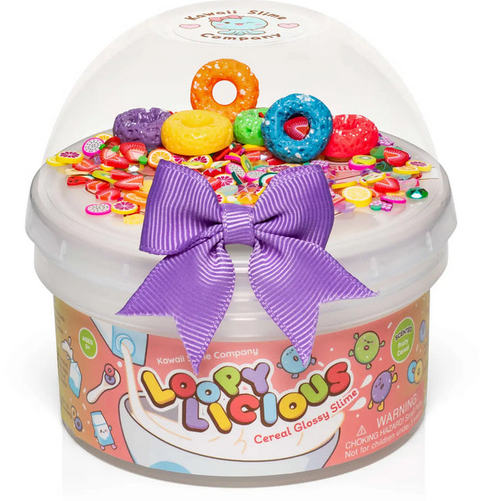 Loopylicious Cereal Glossy Signature Dome™ Slime