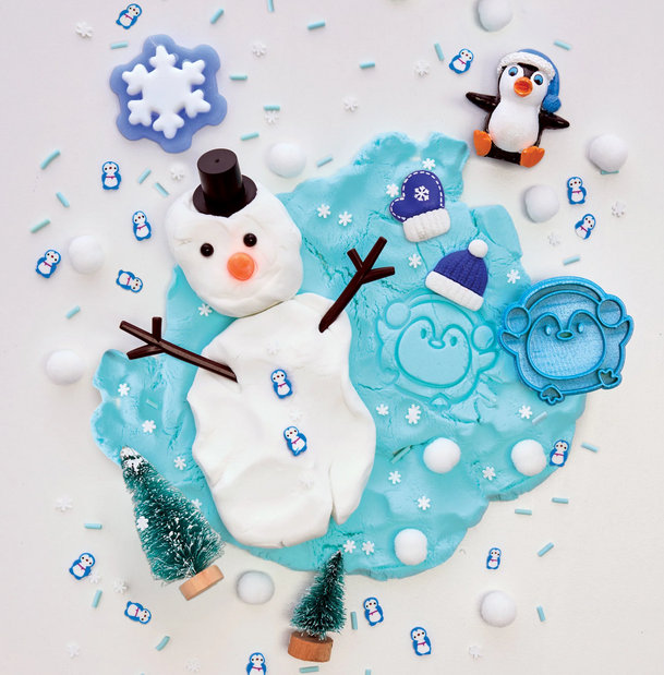 Holiday Sensory Pack Winter Cloud Clay