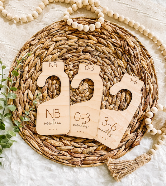 Nursery Closet Dividers - Neutral