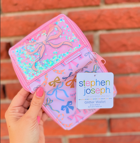 Glitter Wallet Bows