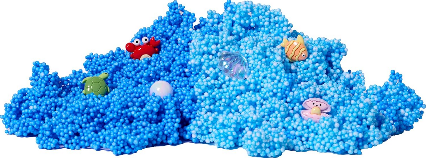 Sensory Surprise Squishy Foam Bucket - Ocean Theme Charms