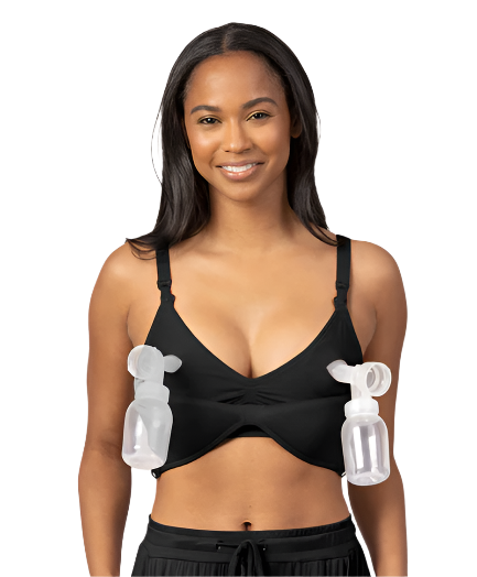 Sublime Contour Hands-Free Pumping &amp; Nursing Bra - Black