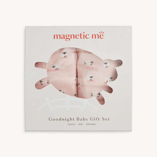 *BAA BAA BABY PINK MODAL 3PC GIFT SET 0-3M