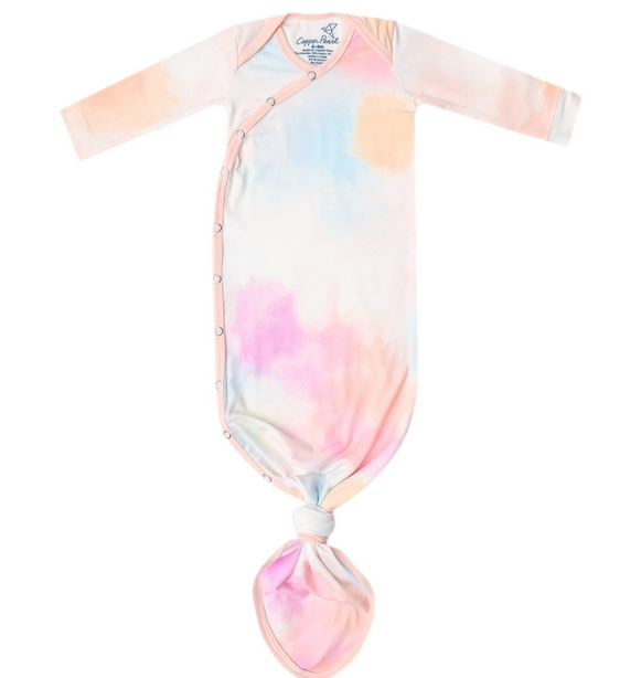 Nova Newborn Knotted Gown