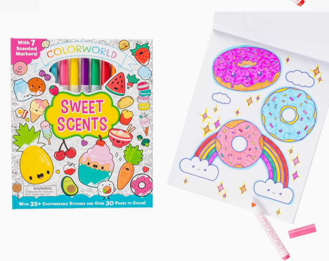 Colorworld: Sweet Scents  - Coloring Set