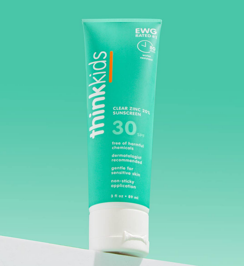 Think Kids Spf 30 Clear Zinc Sunscreen (3oz)