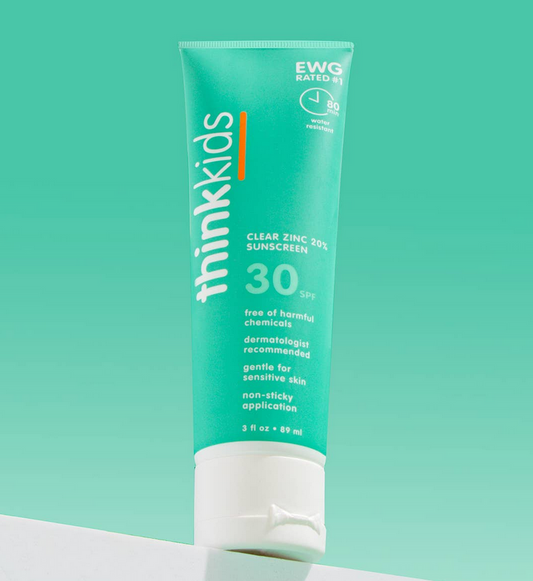Think Kids Spf 30 Clear Zinc Sunscreen (3oz)