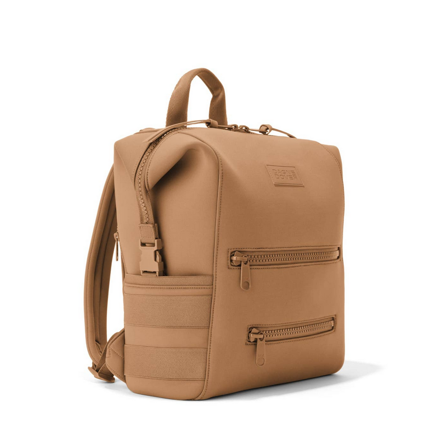 Indi Diaper Backpack in Camel, Medium
