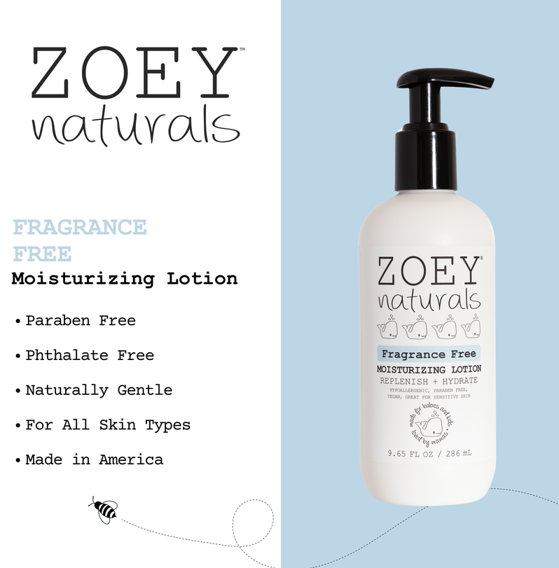 Fragrance Free Moisturizing Lotion for Babies and Kids