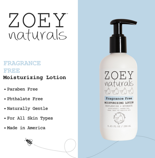Fragrance Free Moisturizing Lotion for Babies and Kids