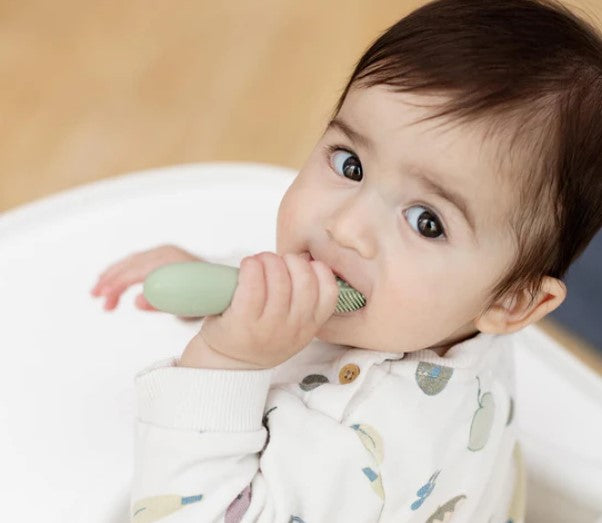 EZPZ Baby-Led Toothbrush Sage