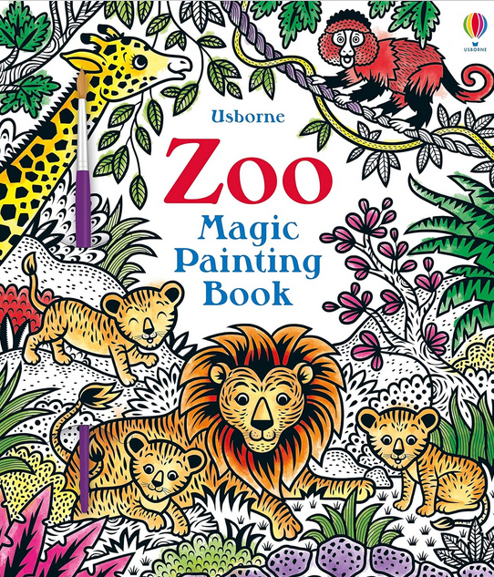 Zoo Magic Painting Book Usborne