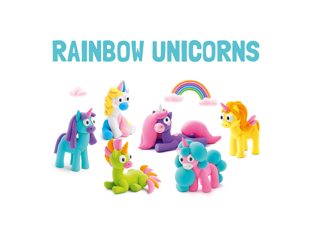 Hey Clay Rainbow Unicorns