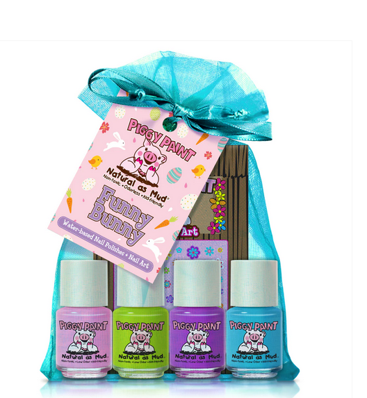 Funny Bunny Polish Set Non-Toxic Kids Nail Polish