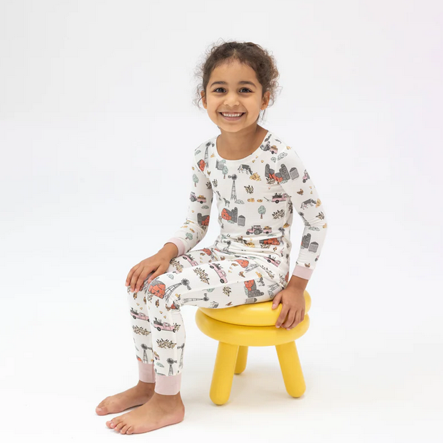 Hay Farmer Pink - Loungewear PJ Set