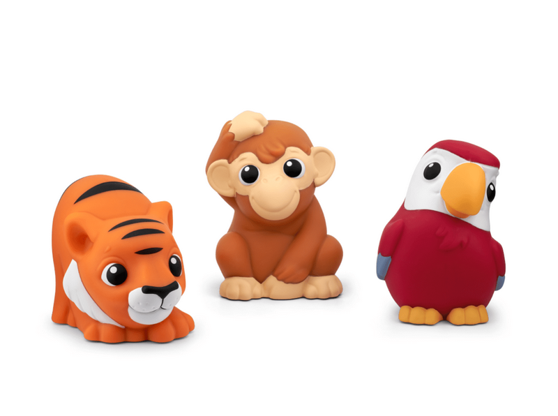 MY FIRST TONIES: JUNGLE SET - MONKEY, PARROT AND TIGER