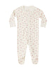 ZIP LONG SLEEVE SLEEPER FOOTIE FLOWER FIELD