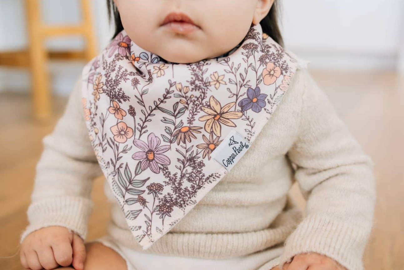 Whimsy Single Bandana Bib By Copper Pearl