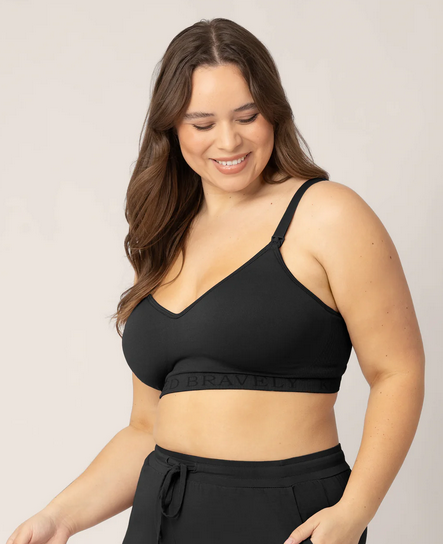 Kindred Bravely - Signature Sublime Contour Pumping / Nursing Bra (Black)