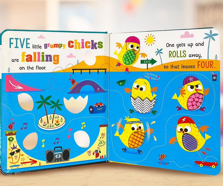 NEVER TOUCH THE GRUMPY CHICKS