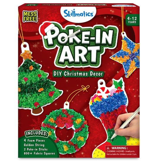 Poke In Art Christmas Activity Set