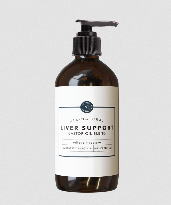 LIVER SUPPORT CASTOR OIL BLEND | 16 oz