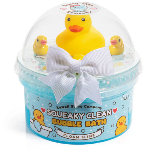 Squeaky Clean Bubble Bath Floam Slime