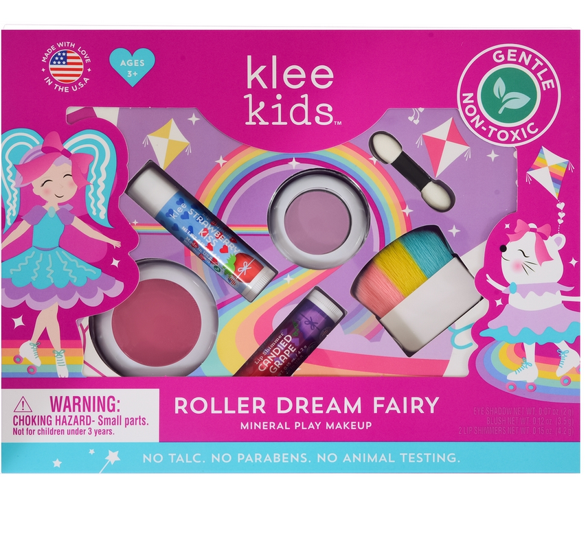 Roller Dream Fairy  - Klee Kids Natural Play Makeup 4-PC Kit