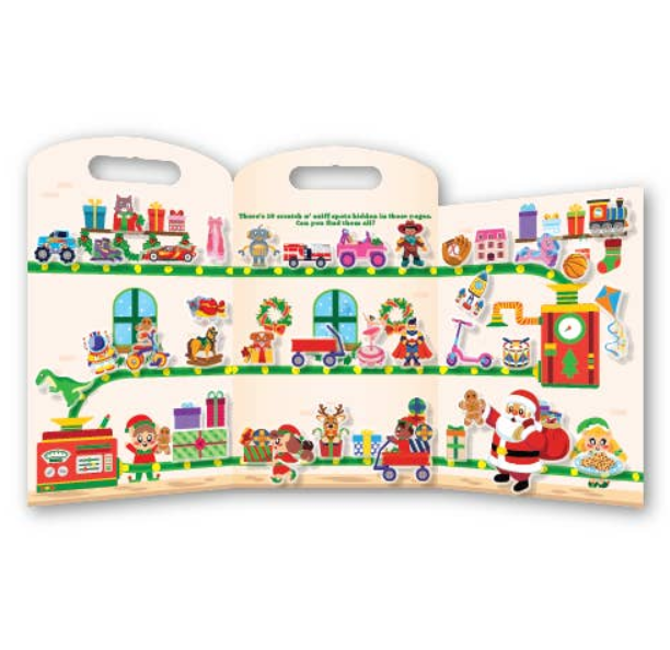 Holiday Sticker Magic - Santa's Workshop
