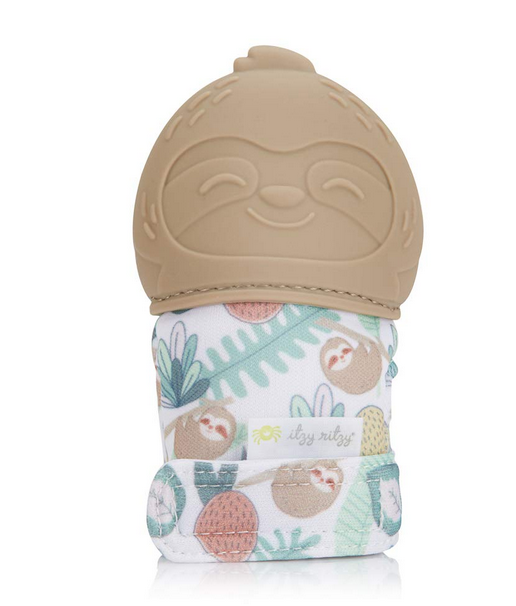 Sloth - Silicone Teething Mitt