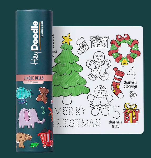 Mini Jingle Bells Reusable Activity Mat