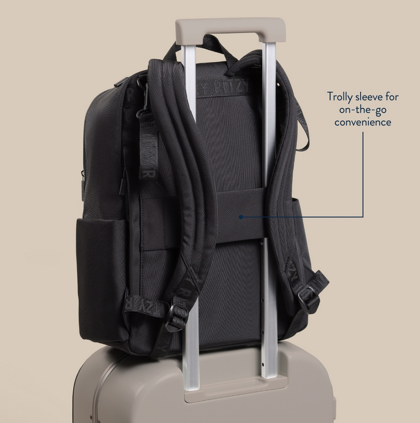 Belong Utility Diaper Bag Backpack | Black