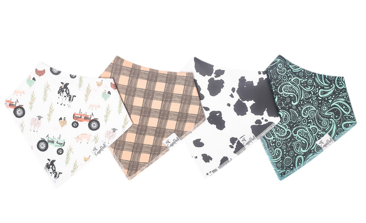 Copper Pearl Jo Bibs - Elegant Mommy