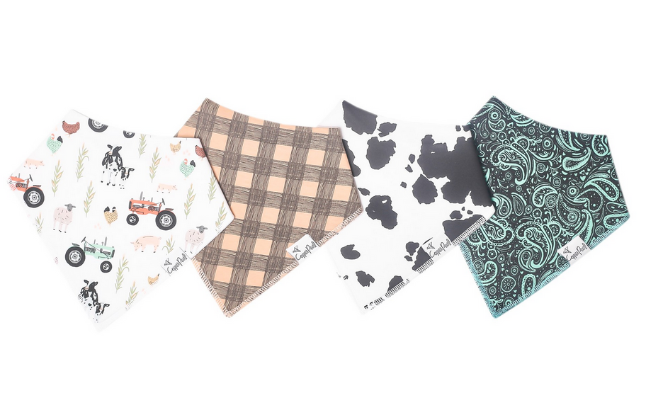 Copper Pearl Jo Bibs - Elegant Mommy