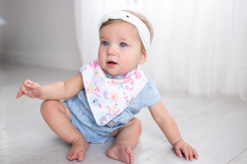Copper Pearl  Bloom Bibs - Elegant Mommy