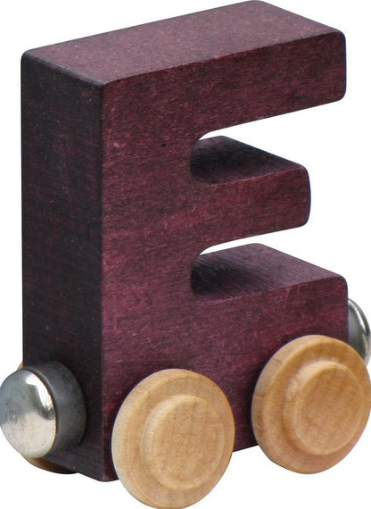 Wooden Name Trian - Stained - Elegant Mommy