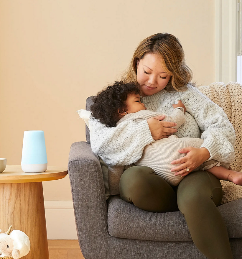 Hatch Rest+ 2nd Gen Night Light, Sound Machine, with Battery - Elegant Mommy