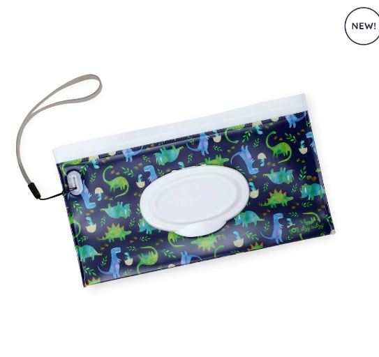 Itzy Ritzy Take and Travel Reusable Wipes Case - Elegant Mommy