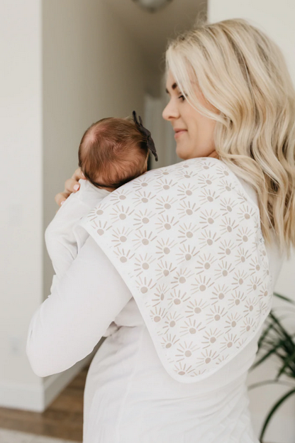 Copper Pearl Bliss Burp Cloths- - Elegant Mommy